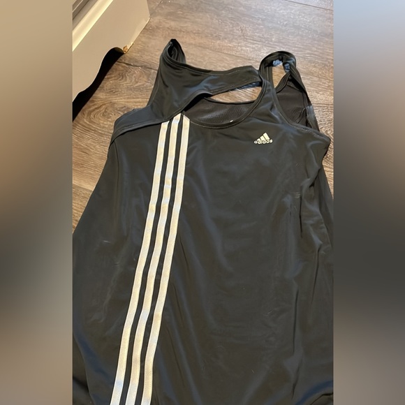 Adidas tank top for sale. Great condition. Super cute on - Picture 2 of 2